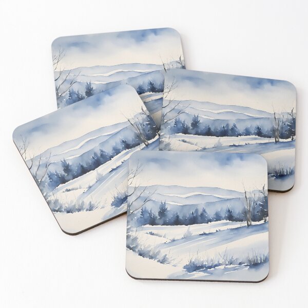 Item preview, Snowy Hills designed and sold by StoryofPieces.