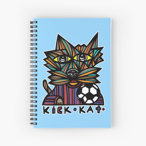 "Kick Kat" Spiral Notebook