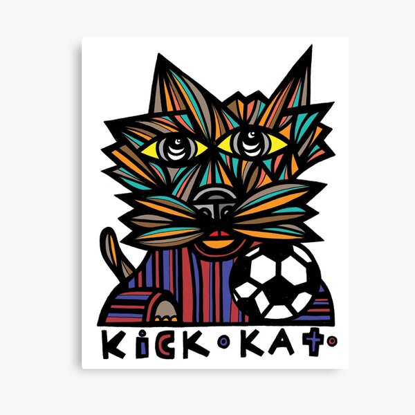 "Kick Kat" Canvas Print