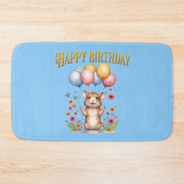 Item preview, Happy birthday mouse designed and sold by Purr95.