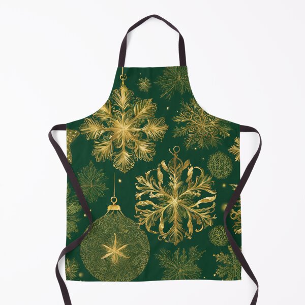 Item preview, Green and Gold Christmas Ornaments  designed and sold by StoryofPieces.