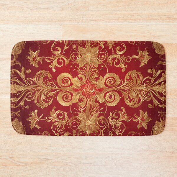 Item preview, Red and Gold Christmas designed and sold by StoryofPieces.