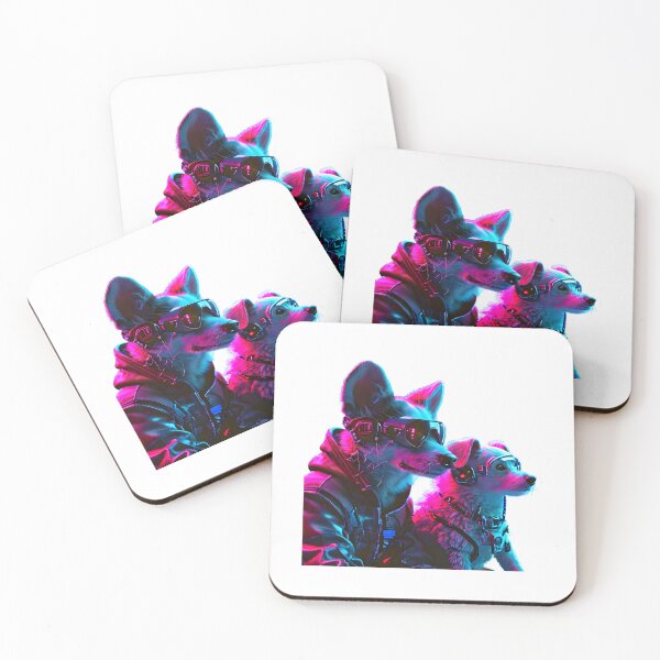 Item preview,  team CyberPunk dog and mouse designed and sold by CyberArtShop.