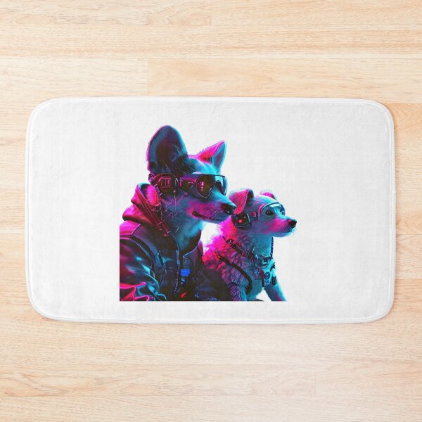 Item preview,  team CyberPunk dog and mouse designed and sold by CyberArtShop.
