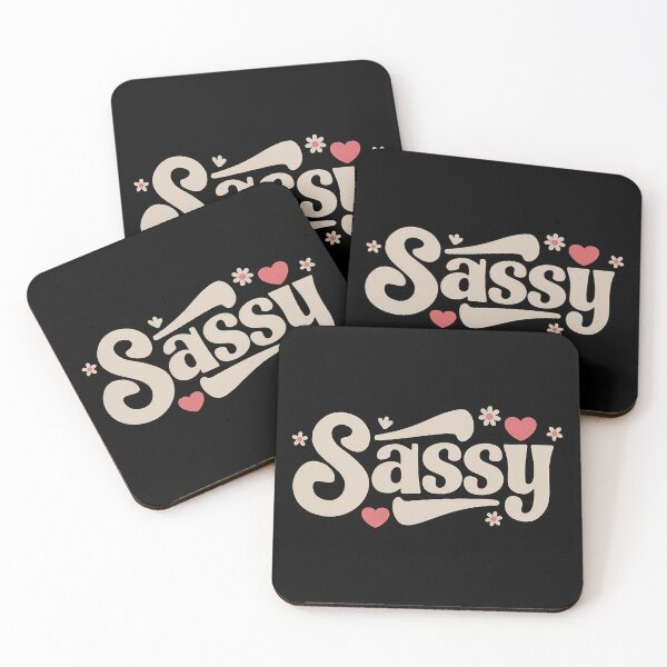 Item preview, Sassy, soy tan Sassy, Chica Sassy designed and sold by RedCircleArt.