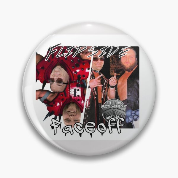 Item preview, Basic White flipside faceoff designed and sold by Till5Wrestling.