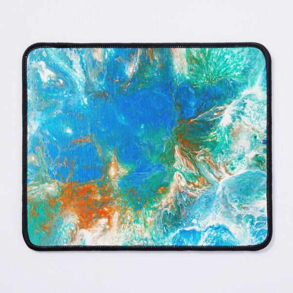 Item preview, Acrylic painting "Lake in mountains" designed and sold by IreneSchlik.
