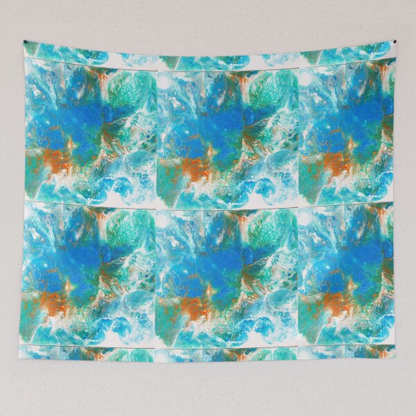 Item preview, Acrylic painting "Lake in mountains" designed and sold by IreneSchlik.