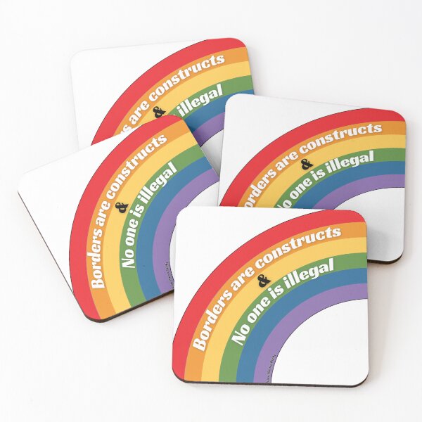Item preview, Borders are constructs, no one is illegal designed and sold by Kristie Grey.