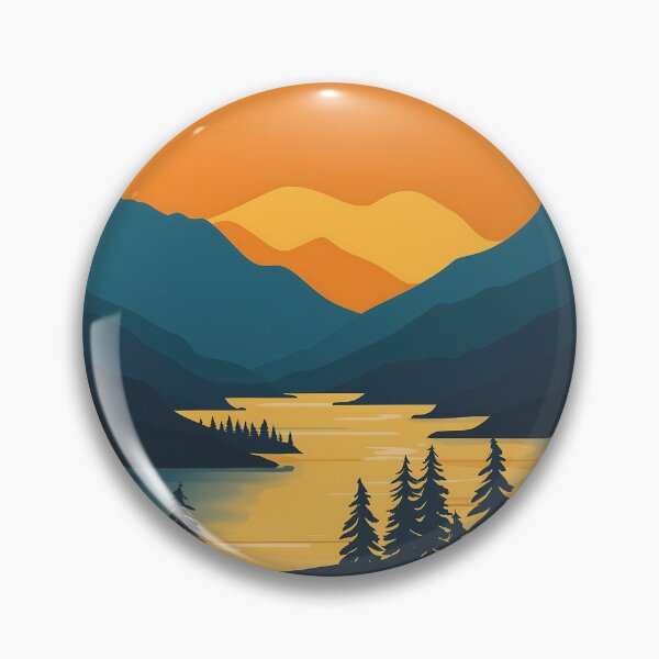 Item preview, Coldstream Vernon Kalamalka Lake Scenic View Art designed and sold by meganohm.