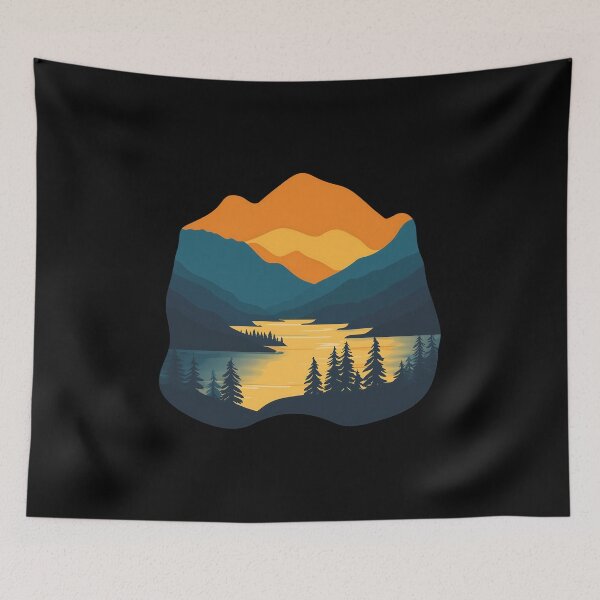 Item preview, Coldstream Vernon Kalamalka Lake Scenic View Art designed and sold by meganohm.