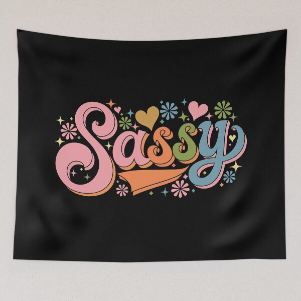 Item preview, Sassy, soy tan Sassy, Chica Sassy designed and sold by RedCircleArt.