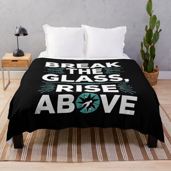 Item preview, Break the Glass Rise Above designed and sold by artwaves.