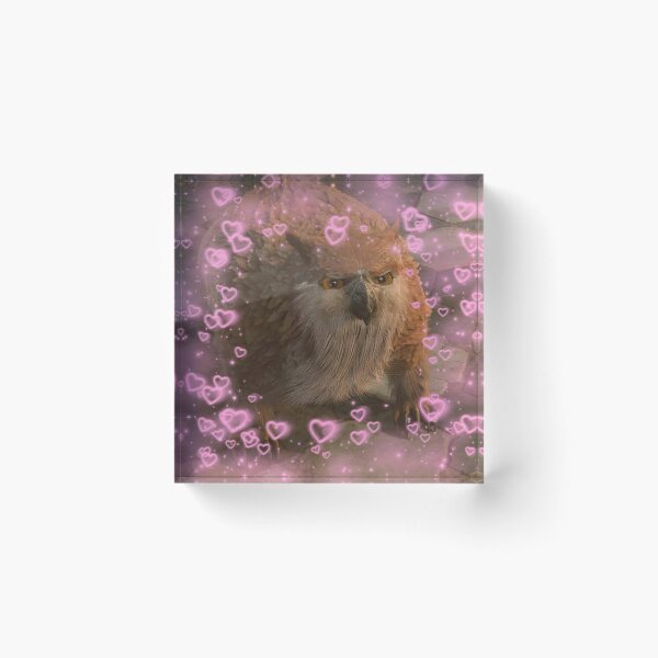 Item preview, Owlbear Hearts designed and sold by BreadIsGay.