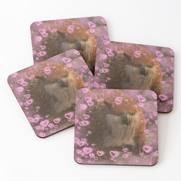 Item preview, Owlbear Hearts designed and sold by BreadIsGay.