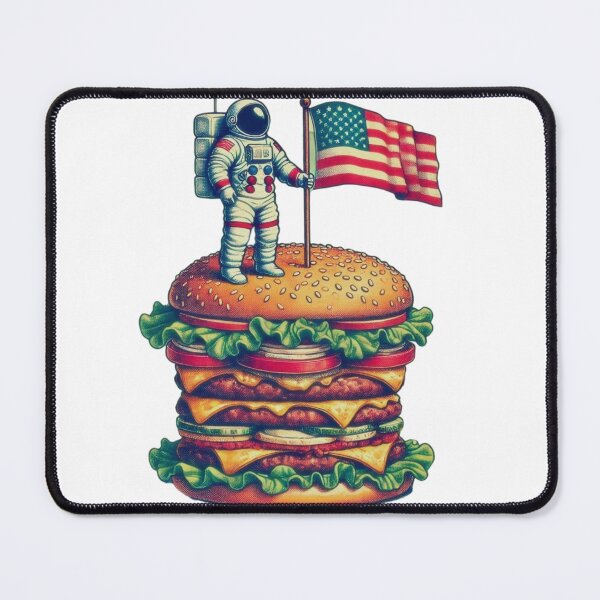 Item preview, astronaut on a hamburger designed and sold by II0FU5.