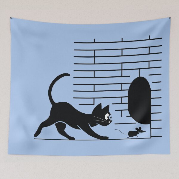 Item preview, Cat and mouse. designed and sold by MagelliShop.
