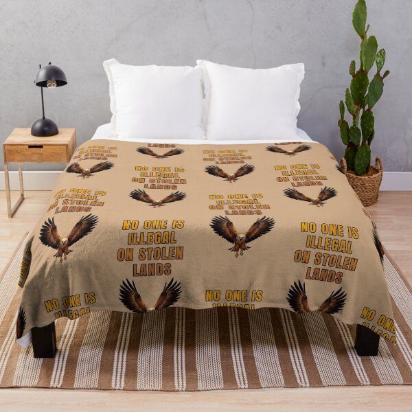 Item preview, NO ONE IS ILLEGAL ON STOLEN LANDS designed and sold by La Loca.