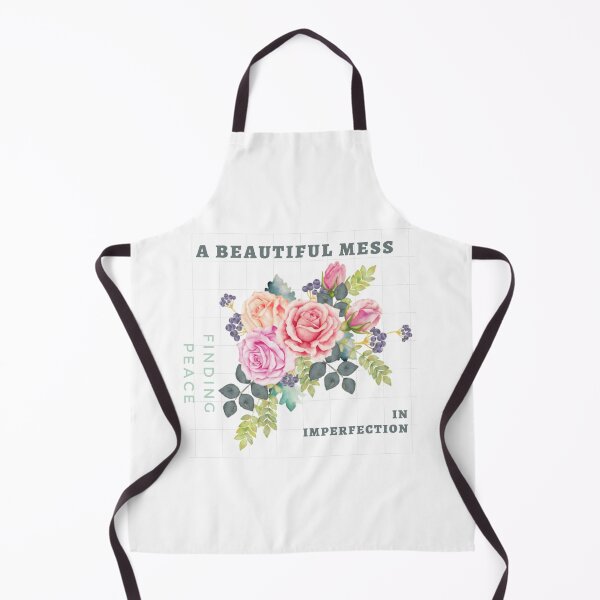 Item preview, A beautiful mess, finding peace, in imperfection designed and sold by FitEnvy.