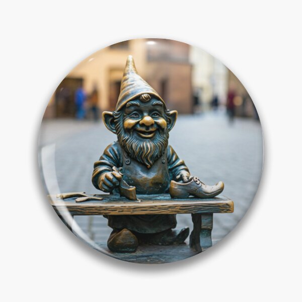 Item preview, Thinking of Wroclaw - Gnome Shoemaker designed and sold by Purrfecta.