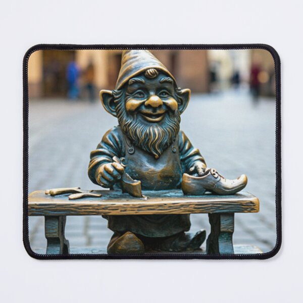Item preview, Thinking of Wroclaw - Gnome Shoemaker designed and sold by Purrfecta.