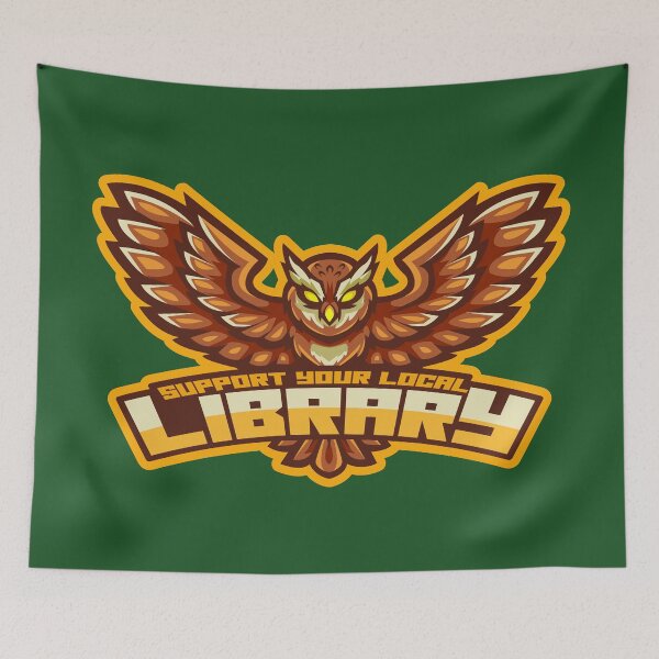 Item preview, Support your local library designed and sold by remerasnerdas.
