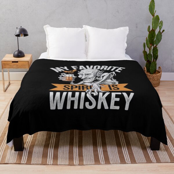 Item preview, My Favorite Spirit Is Whiskey Drinking Ghost For Adult designed and sold by ManiaGrania.