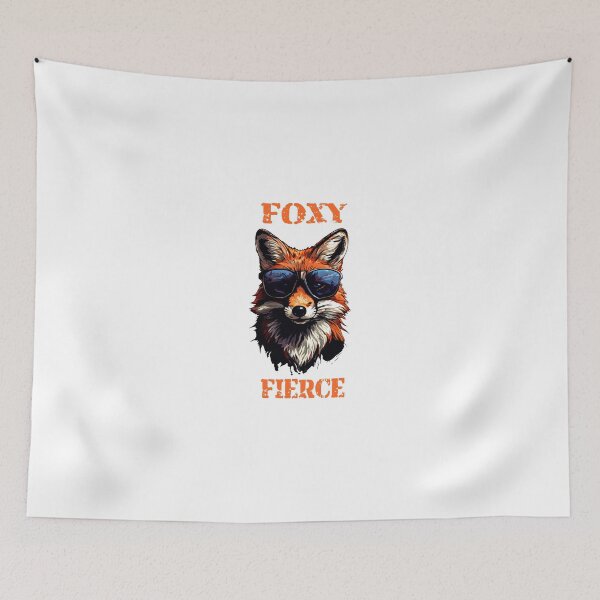 Aperçu de l'œuvre FOXY et FIERCE créée et vendue par RetroPop23.