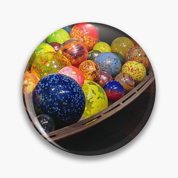 Item preview, Boat with colorful marbles designed and sold by Alla Gill.