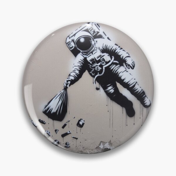 Item preview, Astronaut Dropping Rubbish T-Shirt designed and sold by One-True-North.