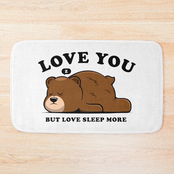 Item preview, love you but love sleep more. designed and sold by stylegoose.