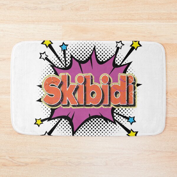 Item preview, Skibidi Vintage Text designed and sold by FYS-Arte-Style.