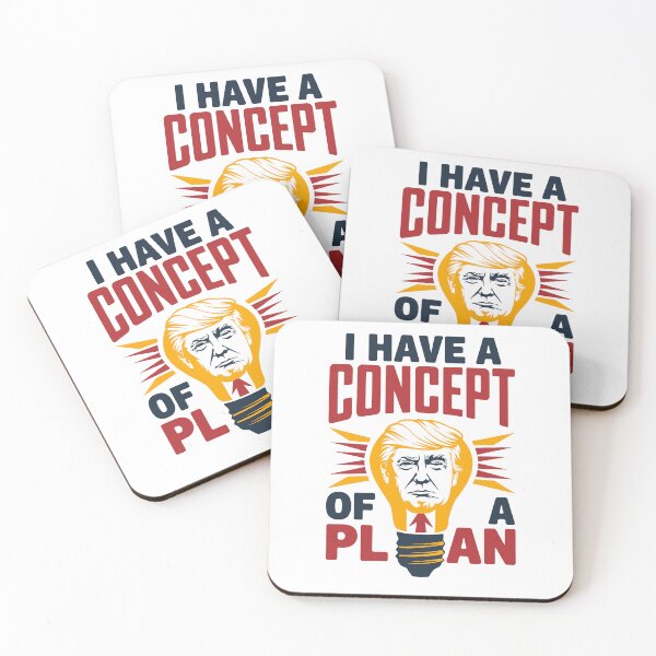 Item preview, I Have A Concept Of A Plan Funny Election 2024 Debate Quote T-Shirt designed and sold by NexaArts.