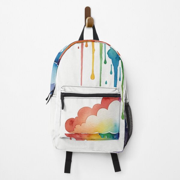 Item preview, Rainbow Watercolor Rain Cloud designed and sold by Zencookie.