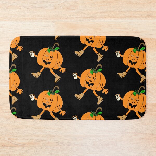 Item preview, Pumpkin with a coffee  designed and sold by regsdoodles.