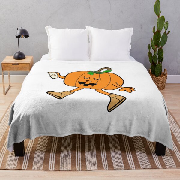 Item preview, Pumpkin with a coffee  designed and sold by regsdoodles.