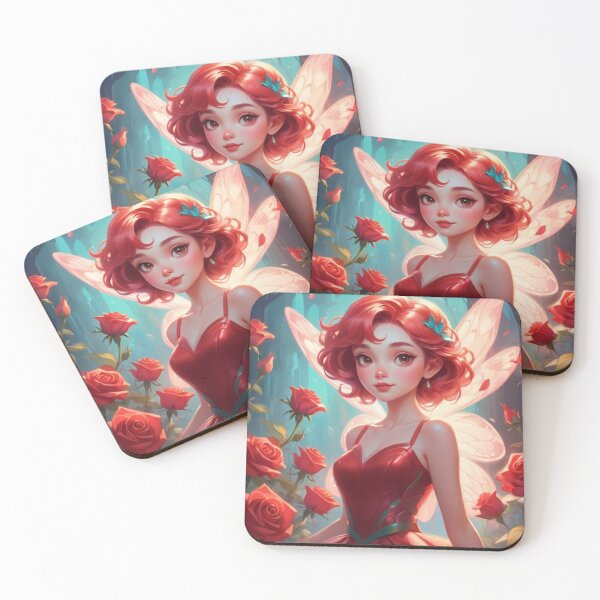 Item preview,  The Red Rose Fairy designed and sold by T-shirtMill.