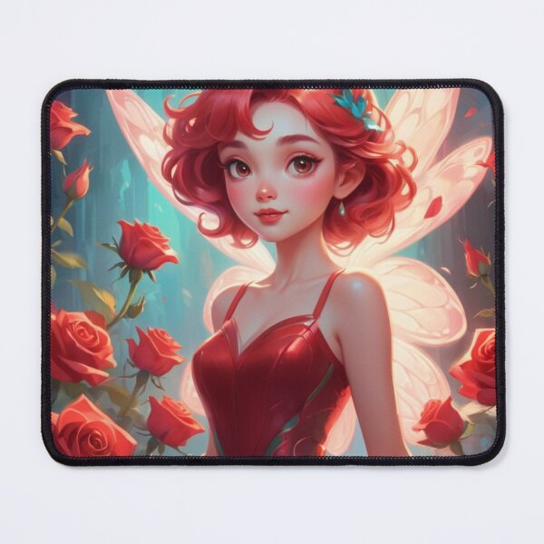 Item preview,  The Red Rose Fairy designed and sold by T-shirtMill.