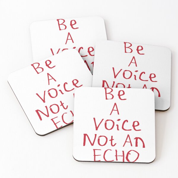 Item preview, Be A Voice Not An Echo designed and sold by kinpirks.