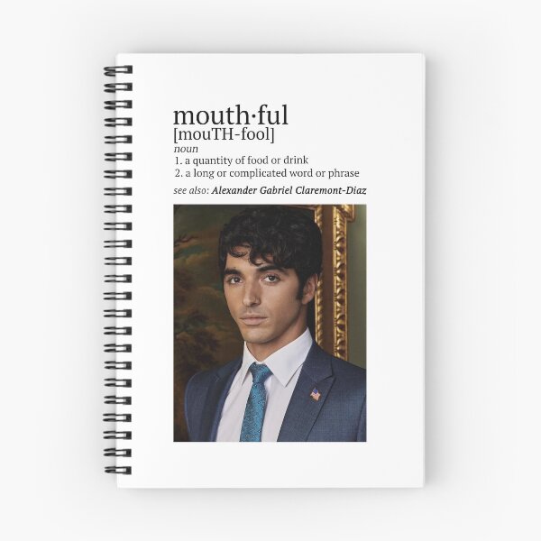 Artikelvorschau, RWRB Mouthful Definition Alexander Claremont Diaz entworfen und verkauft von baranskini.