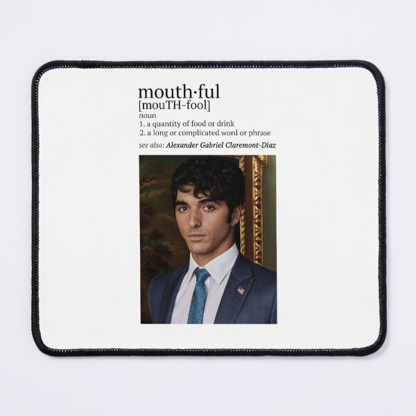 Item preview, RWRB Mouthful definition Alexander Claremont Diaz designed and sold by baranskini.