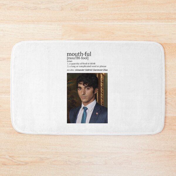 Item preview, RWRB Mouthful definition Alexander Claremont Diaz designed and sold by baranskini.