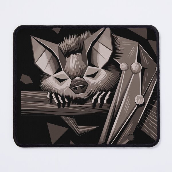 Item preview, Cool Funny Sleeping Bat Cubism Abstract designed and sold by Nature's Fancy.