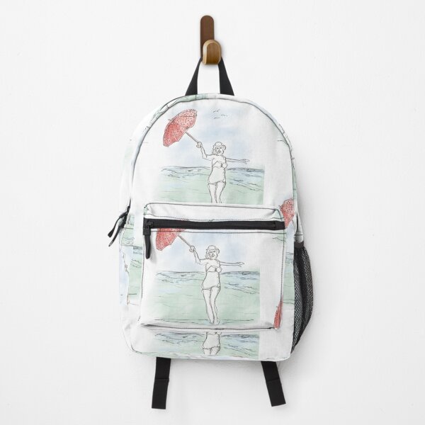 Item preview, The 60s woman on the beach. designed and sold by HawaiiSofia.