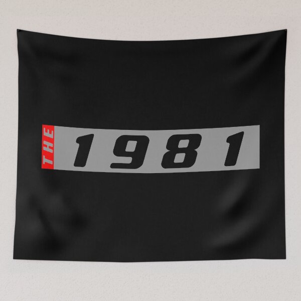 Item preview, 1981 | Born in 1981 | 1981 Birthday t-shirt designed and sold by RedCircleArt.