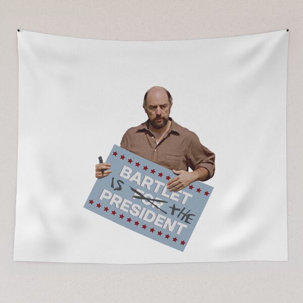 Item preview, The West Wing Bartlet is the President  designed and sold by baranskini.