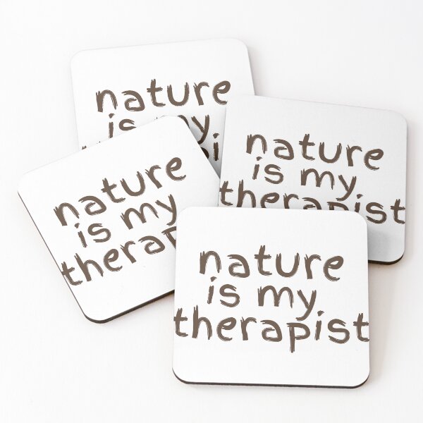 Item preview, nature is my therapist designed and sold by EveryDayDabble.