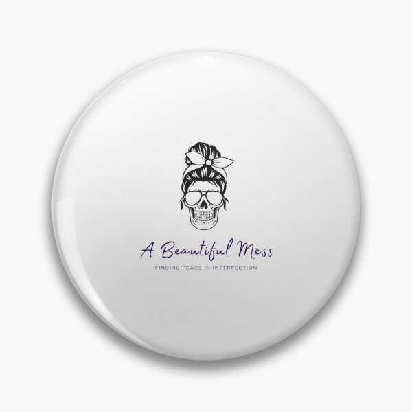 Item preview, Skeleton: beautiful mess, finding peace, in imperfection designed and sold by FitEnvy.