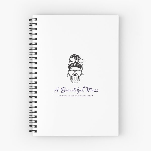 Item preview, Skeleton: beautiful mess, finding peace, in imperfection designed and sold by FitEnvy.