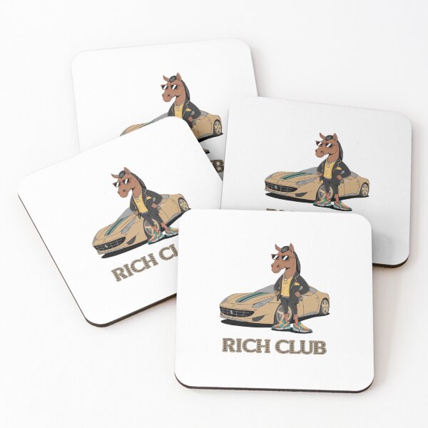 Item preview, Rich Club: Luxury Horse with Cars - Style Meets Elegance designed and sold by Colorful-Garden.